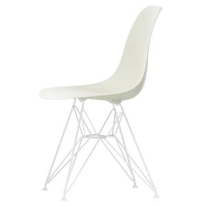 Vitra - Eames Plastic Side Chair DSR RE, blanc / galet (pat…