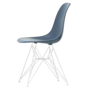 Vitra - Eames Plastic Side Chair DSR RE, blanc / bleu mer (…
