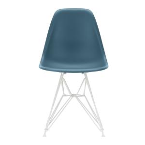 Vitra - Chaise Eames plastic side chair DSR, blanc / bleu m…