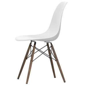 Vitra - Eames Plastic Side Chair DSW RE, érable foncé / bla…