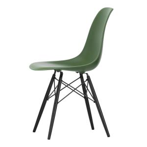 Vitra - Eames Plastic Side Chair DSW RE, érable noir / fore…