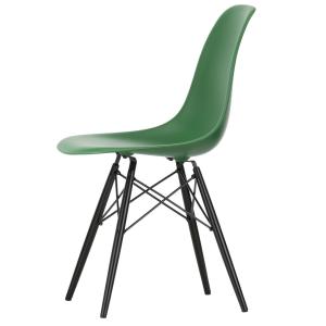 Vitra - Eames Plastic Side Chair DSW RE, érable noir / émer…