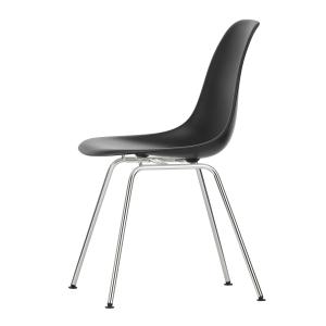 Vitra - Eames Plastic Side Chair DSX RE, chromé / noir prof…