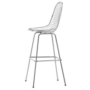 Vitra - Eames Wire Chaise de bar, haute, chromée