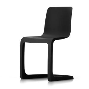 Vitra - EVO-C Chaise tout plastique, gris graphite