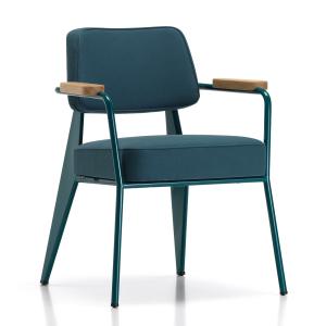 Vitra - Fauteuil Direction Chaise avec accoudoirs