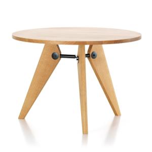 Vitra - Table de guéridon repas, ø 105 cm, chêne huilé