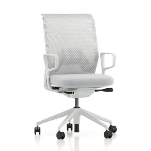 Vitra - ID Mesh , soft grey, FlowMotion avec inclinaison ve…