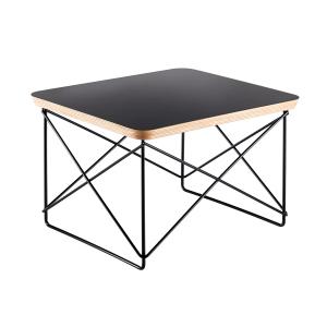 Vitra - Hpl noir / basic eames occasional table ltr dark