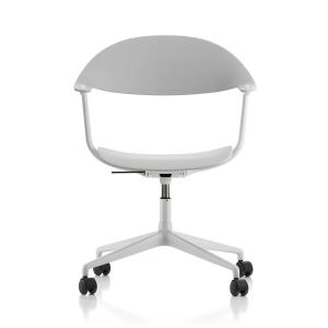 Vitra - Mynt Chaise de bureau piétement 4 branches, gris /…