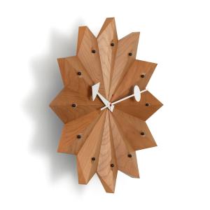 Vitra - Horloge murale Nelson Fan, cerise