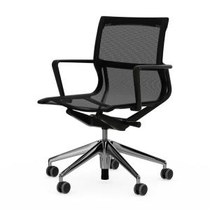 Vitra - Siège de bureau Physix, piétement aluminium poli, T…