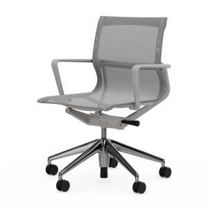 Vitra - Siège de bureau Physix, piétement aluminium poli, T…