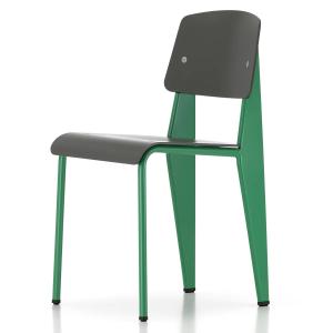 Vitra - Prouvé Standard SP Chair , Blé Vert / Basalte, Pati…