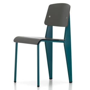 Vitra - Prouvé Standard SP Chair , Bleu Dynastie (lisse) /…