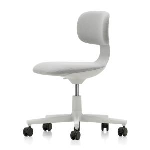 Vitra - Rookie Chaise de bureau, soft grey / Plano blanc cr…