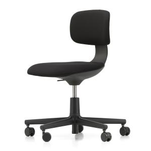 Vitra - Rookie Chaise de bureau, noir profond / Plano nero…