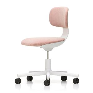 Vitra - Rookie Chaise de bureau, soft grey / Tress rose pâl…