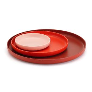 Vitra - Trays, rouge (lot de 3)