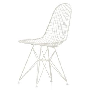 Vitra - Wire Chair DKR (H 43 cm), blanc / sans housse, pati…