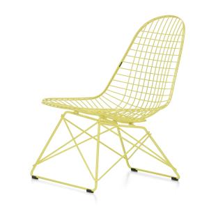 Vitra - Wire Chair LKR, citron 92 (patins en plastique basi…