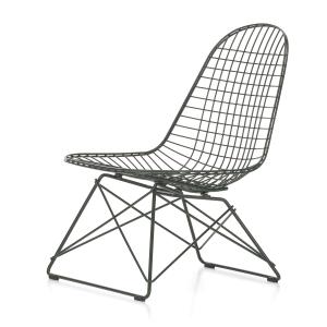 Vitra - Wire Chair LKR, vert foncé (patins en plastique bas…