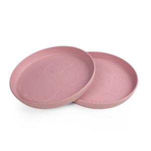 Sebra - MUMS Assiette pour enfants, Ø 19 cm, blossom pink (…