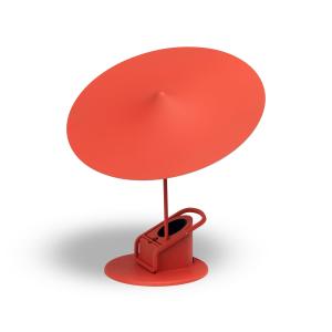 Wästberg - W153 lampe de table île, rouge coquelicot