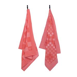 Weltevree - Torchon rouge (lot de 2)