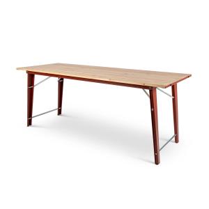 Weltevree - Salut Table Outdoor 190 x 70 cm, rouge oxyde