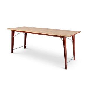 Weltevree - Salut Table Outdoor 190 x 70 cm, rouge oxyde