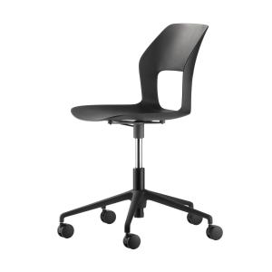 Wilkhahn - Occo SC Fauteuil pivotant, noir (tapis)