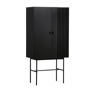 Woud - Array Highboard 80 cm, noir