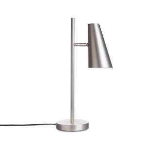 Woud - Cono Lampe de table, satin plated metal