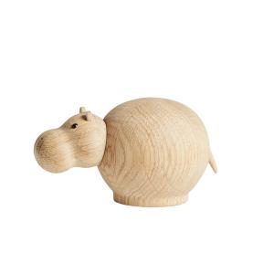 Woud - Hibo Hippo, chêne laqué mat / petit