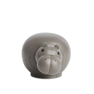 Woud - Hibo Hippo, chêne laqué taupe / petit