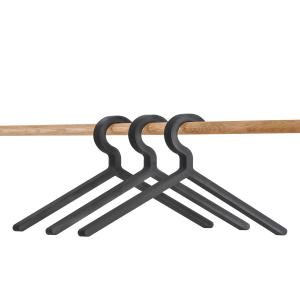 Woud - Cintres Illusion Hanger (lot de 3), noir
