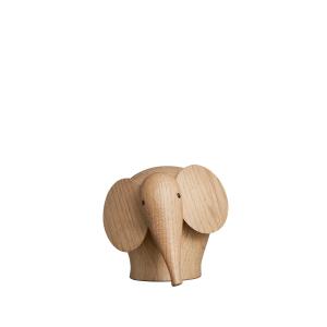 Woud - Nunu Éléphant, chêne laqué mat / mini