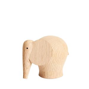 Woud - Nunu Éléphant, chêne laqué mat / petit