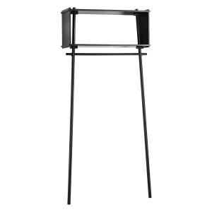 Woud - Töjbox, chêne teinté noir, petit