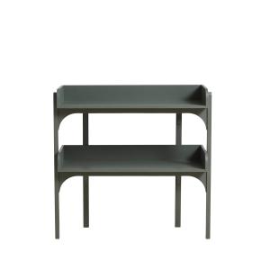 Woud - Utility Étagère, H 82,5 cm, chêne / dusty green