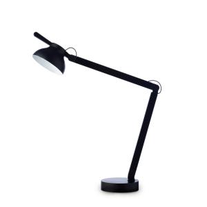 HAY - PC Double Arm Lampe de table à LED, noir doux