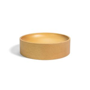 Studio Zondag - Divy Coupe L, Ø 19 x H 5,4 cm, hêtre