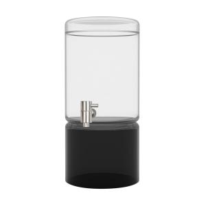 yunic - Verre distributeur de boissons edda, 5 litres / noir