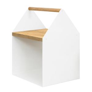 yunic - Tiny Haus Table d'appoint, blanc