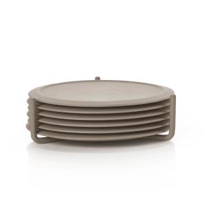 Zone Denmark - Dessous de verre, taupe (set de 6)