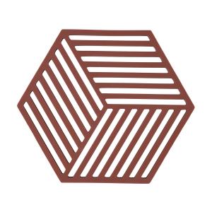 Zone Denmark - Hexagon Dessous de verre, bourgogne