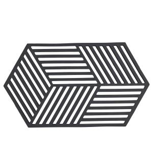 Zone Denmark - Hexagon Dessous de verre large, noir