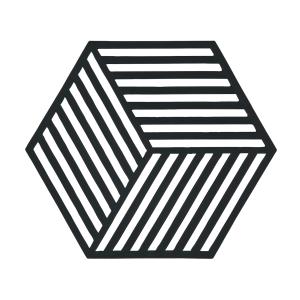Zone Denmark - Hexagon Dessous de verre, noir
