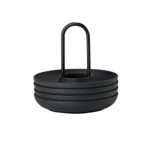 Zone Denmark - Singles Coquetiers avec support, noir (set d…